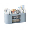 School Supplies Organizer with Drawers, Pen Holder, Blue - color: Blue, size: C