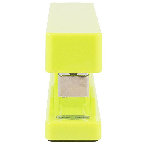 JAM PAPER Modern Desk Stapler - Lime Green - Sold Individually - color: Lime Green, size: Pack of 1