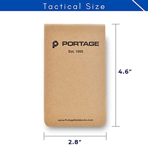 Small Notebook, Notepad for Field Notes, Blank Paper – Pocket Journal Field Notebook, Pocket Sized Notepad for Taking Notes, Top Bound, Durable & Flexible – 2.8 x 4.6 Inches, 64 Pages (Pack of 6) - color: Blank Pages, size: 6 Pack