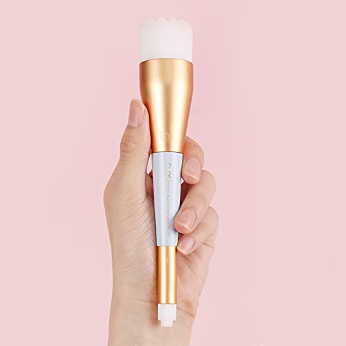 DUcare Manual Facial Cleansing brush, 2-in-1 Skin Care face brush