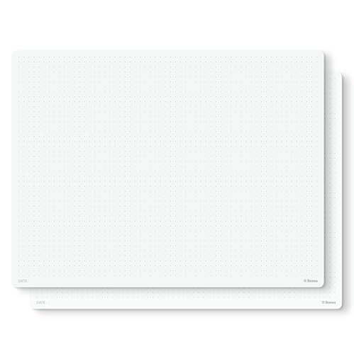 Notsu Dot Grid Notepads 8.5 x 11 inch, 2 Pack - size: 8.5" x 11", style: Dot Grid