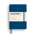 LEUCHTTURM1917 - Notebook Hardcover Medium A5-251 Numbered Pages for Writing and Journaling (Indigo, Ruled) - color: Indigo, style: Ruled