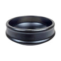 Korean Hot Pot Ttukbaegi 6.5 Inch Clay Cooking Bowl, Direct Fire Safe Ceramic Stew Pot for Soup, Rice, Noodle, Microwave & Dishwasher Safe Earthenware, Made in Korea, Black Mini Casserole (Large) - size: Large