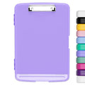 Hongri Clipboard with Storage with Pencil Case, 8.5 x 11 Storage Clip Board - color: Purple