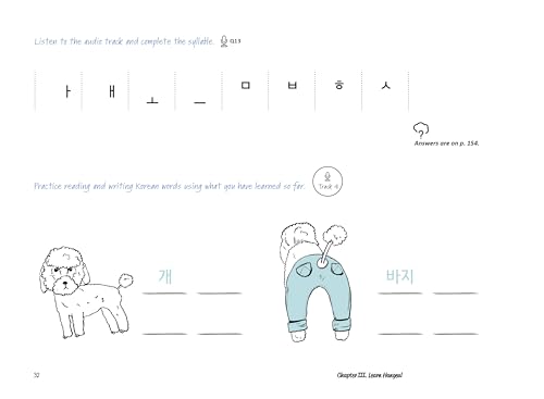 Hangeul Master - Learn How to Read and Write in Korean: A Comprehensive Study Aid Covering All Hangeul Letters for Beginners, with Detailed ... Practices (Free Online Audio Available)