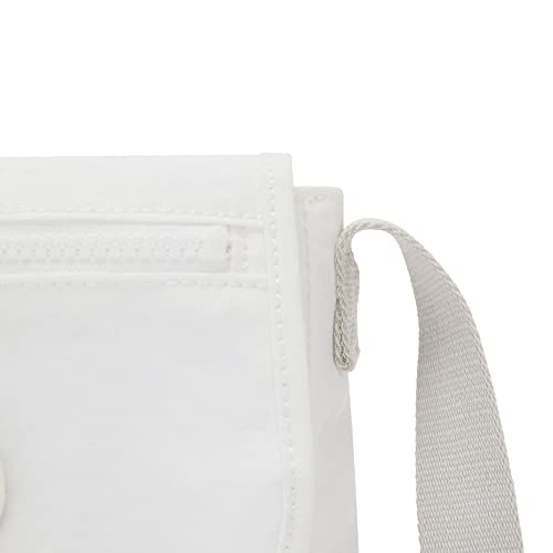 Kipling Sabian Crossbody Mini Bag - color: New Alabaster, size: 7.75''L x 5.75''H x 3.25''D