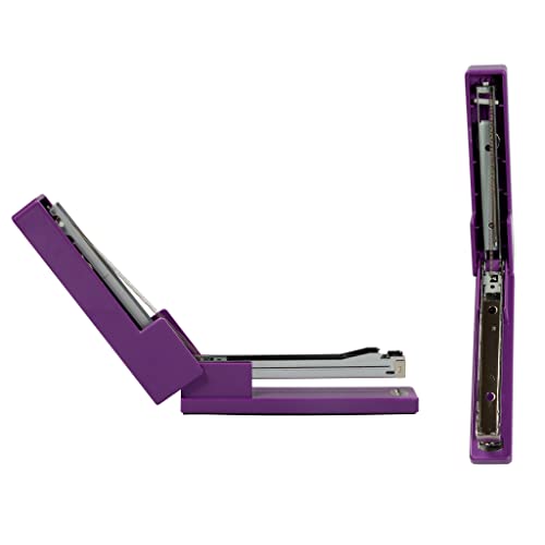 JAM PAPER Modern Desk Stapler - Purple - Sold Individually - color: Purple, size: Pack of 1
