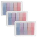 Essex Wares - 300 Pieces, 5 Light Pastel Colors, Transparent Sticky Tabs - color: Light Pastel Colors