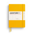 LEUCHTTURM1917 - Notebook Hardcover Medium A5-251 Numbered Pages for Writing and Journaling (Sunflower, Plain) - color: Sunflower, style: Minimalist
