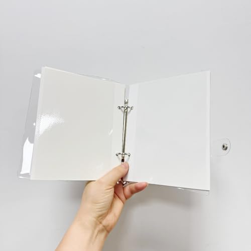50 Sheets White Recipe Cards Protectors,Photo Album Refill Pages 4x6 Inch
