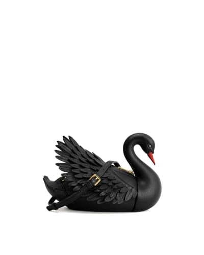 JW PEI Women's Alani Swan Shaped Crossbody Bag - color: Black