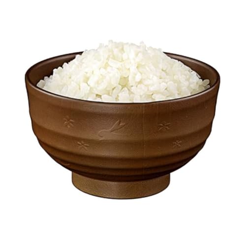 Japanese Soup Bowls Made in Japan, 4-Pack – Traditional Miso & Rice Bowls, Microwave & Dishwasher Safe, BPA-Free Resin, Brown Rabbit - color: Brown Rabbit