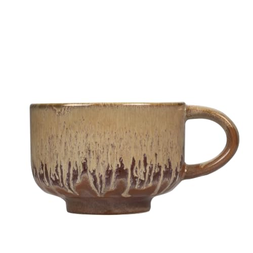 NOVA CERAMICS Pottery Style Coffee Mug - 16 oz Ceramic Mug - Jupiter - color: Jupiter