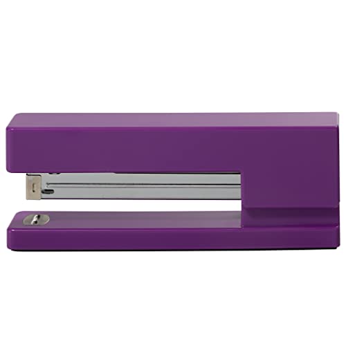 JAM PAPER Modern Desk Stapler - Purple - Sold Individually - color: Purple, size: Pack of 1