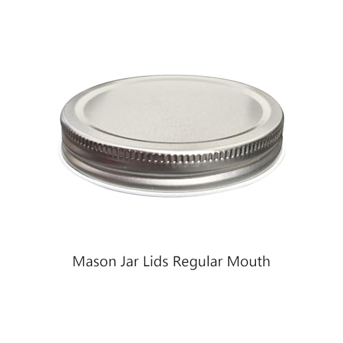 12 Pack Mason Jar Lids for Regular Mouth Tinplate(12, Regular Mouth) - size: set of 12 regular mouth