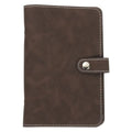 PATIKIL A6 PU Leather Binder Cover 6 Ring Loose Leaf Dark Brown - color: Dark Brown, size: A6