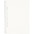 KOKUYO Spiral Lined Notebook, 8.3'' x 5.8'' Business Journal A5 Soft Ring Notebooks with A 6mm Ruled, 80 Perforated Sheets, Clear 1 Subject Notebook, Note Taking for Work. Japan Import (SU-SV538B-T) - size: A5