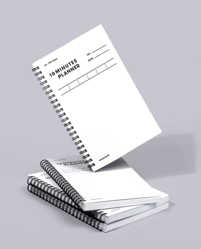 motemote 10 MINUTES PLANNER 100 Days - Undated Time Blocking Daily Planner - color: White