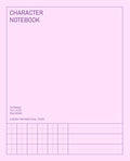 Character Notebook: Chinese hanzi, Japanese kanji, Korean hanja, paper writing practice journal