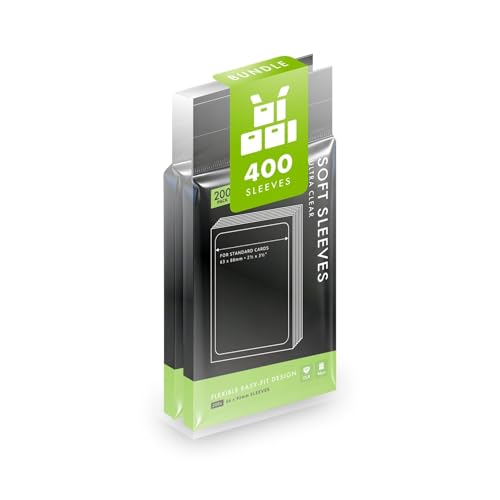 Vault X Soft Penny Sleeves (400 Pack) Clear for Trading Cards TCG - size: 400 Pack