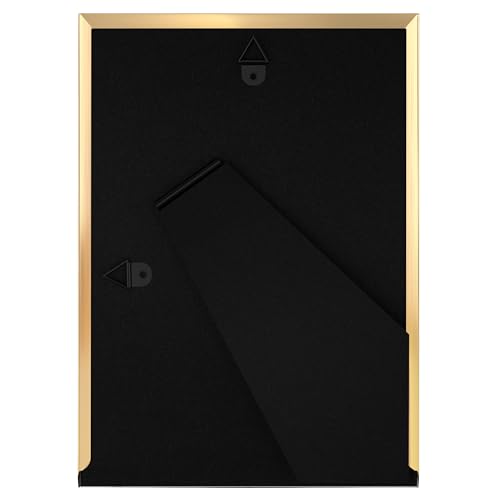 eletecpro 5x7 Enamel Picture Frame with Real Glass Cover, Navy, 2-Pack - color: Navy, size: 5x7