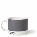 Copenhagen Design Pantone Cup, Tea/Coffee Mug, fine China (Ceramic), 475 ml, Grey, Cool Gray 9 C, Porcelain, one Size - color: Gray