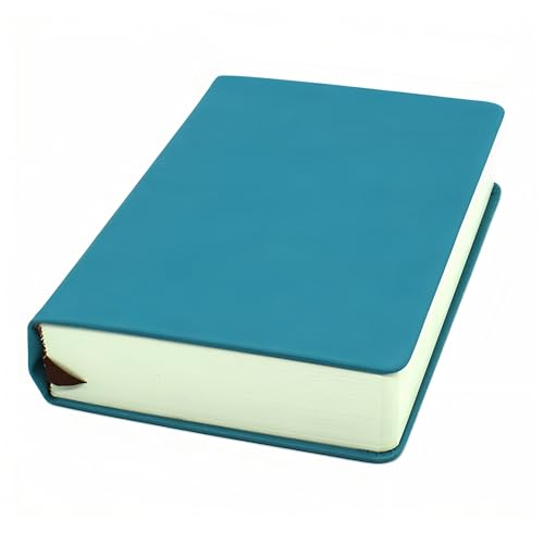 jooact Thick Sketchbook 660 Pages Notebook Soft Faux Leather Cover Journal 80GSM Paper Notepad Drawing Book Memo Writing Sketch Pad Diary Notebook - color: Blue, size: A6