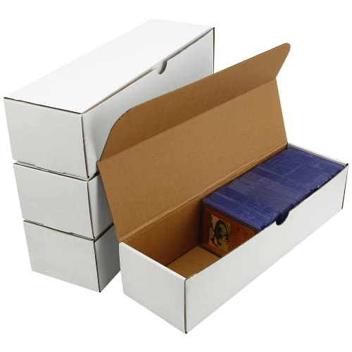 Trading Card Storage Box,4-Pack 3200 Count Cardboard TCG&Sport Card Box - size: 4-Pack