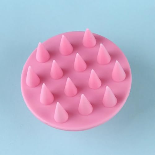 INVODA 4PCS Scalp Scrubber Brush Shampoo Massager for Dandruff & Hair Growth, Exfoliating Shower Brush for Men, Women, Pets, Travel-Friendly & Ergonomic - color: Silicone Brush 4pcs