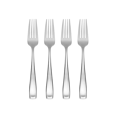 Oneida Moda Salad Forks, Stainless Set of 4 - style: Salad Forks, 4-Piece Set