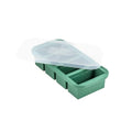 Souper Cubes 1 Cup Silicone Freezer Mold with Lid, Kale, 1-Pack - color: Kale, size: 1-Pack