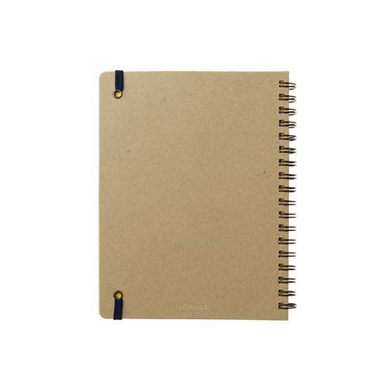 Roruban Memo Pad with the Pocket B6 Grid 70 Pages GOLD