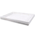 Hrastany Wood Coffee Table Serving Tray, Whitewashed, 15.7"*11.8"*1.57" - color: Re Whitewashed, size: 15.7" x 11.8" x 1.6"
