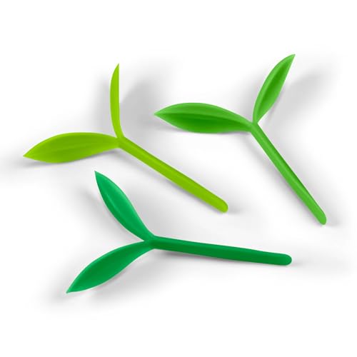 Genuine Fred Sprout Little Green Bookmarks, Set of 6 - style: Sprout