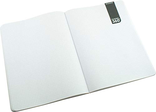 Signature Series B5 Large Lite with Red Cover and Grid Paper - color: Red Cover with Grid Paper, size: B5 Large Lite