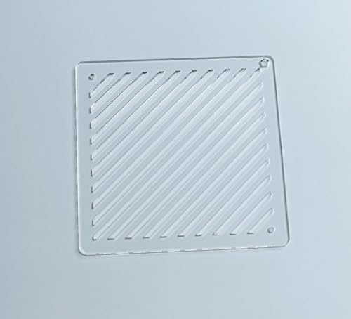 Acrylic Sashiko Stencil,Sashiko Embroidery Pattern,Quilt Stitch Mold,Small Needle Embroidery for Manual DIY Tool Template (9pcs)… - style: 9pcs