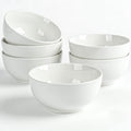 30 oz Ceramic Soup Bowls, 6 inch White Ramen Bowl Set of 6, Cereal Bowls - size: 6 Inches, 30 Ounces