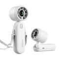 Diveblues Mini Portable Handheld Turbo Fan 27ft/s, 4000mAh Battery - color: Pearl White