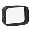 Moyad TSA Approved Toiletry Bag Clear Quart Size Travel Bags Makeup Bag - color: Black, size: 1 Pack