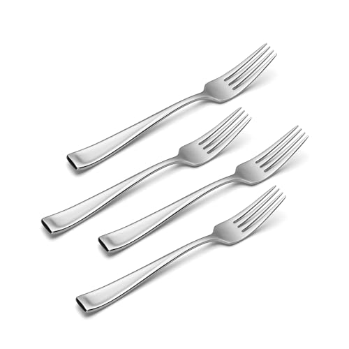 Oneida Moda Dinner Forks Silverware Set for 4, Flatware - style: Dinner Forks, Set of 4
