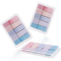 Golcellia Sticky Tabs, Pastel Book Tabs for Notebooks, 300 Pcs - color: Pastel Pink, Lavender, Purple and Blue