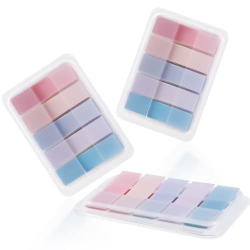 Golcellia Sticky Tabs, Pastel Book Tabs for Notebooks, 300 Pcs - color: Pastel Pink, Lavender, Purple and Blue