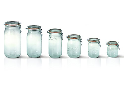 Le Parfait Super Jars (6 Pack, 750ml - 24oz) - color: 750ml (OLD)