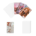 100 Pack Kpop Photocard Sleeves, 59x90mm, Unsealable - style: Unsealable