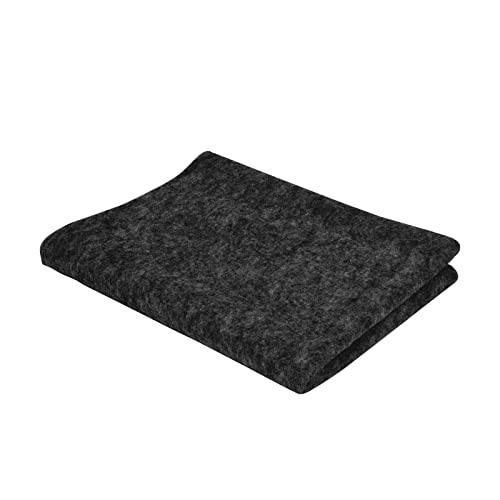 MEGREZ Calligraphy Felt Mat Ink Absorbent Sumi Painting Desk Pad - color: Black, size: 27.5 x 39.4 inch