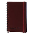 Nextnoid A5 Undated Weekly Planner with Goal & Habit Tracker, Burgundy - color: Burgundy, style: b-Weekly Undated