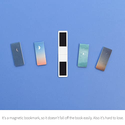 Monolike Magnetic Bookmarks Moon Ver.2, Set of 5 - color: Moon Ver.2