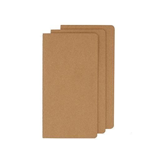 Travel Journal Set - 3 Notebooks for Unforgettable Moments - Soft Cover, Compact Size - 4.3” x 8.2” - 100gsm, 60 Ruled Pages/30 Sheets per Journal - Perfect for Travelers - size: H5, style: Ruled