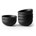 KINGSTONE Bowl Set of 6, 20.4 oz Matte Marble Pattern Stoneware Soup Bowls - size: 6 Pieces