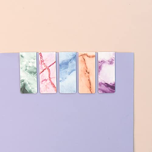 Monolike Magnetic Bookmarks Marble Ver.2, Set of 5 - color: Marble Ver.2